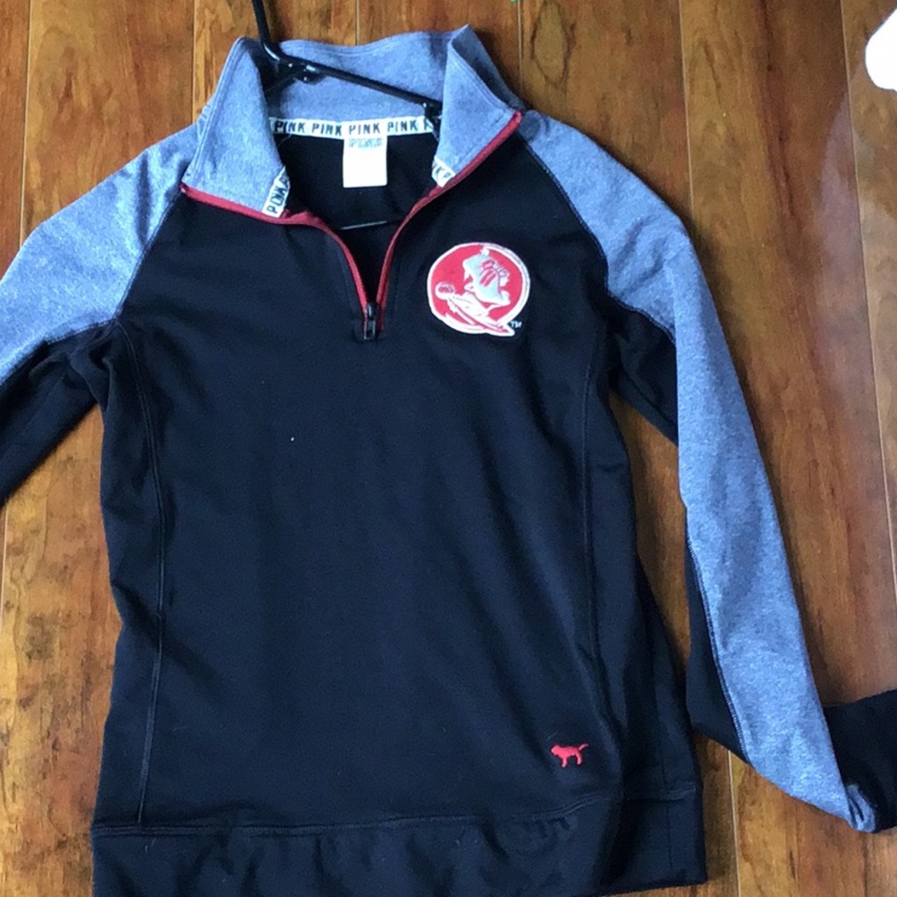 Jacket pullover FSU vs pink seminoles